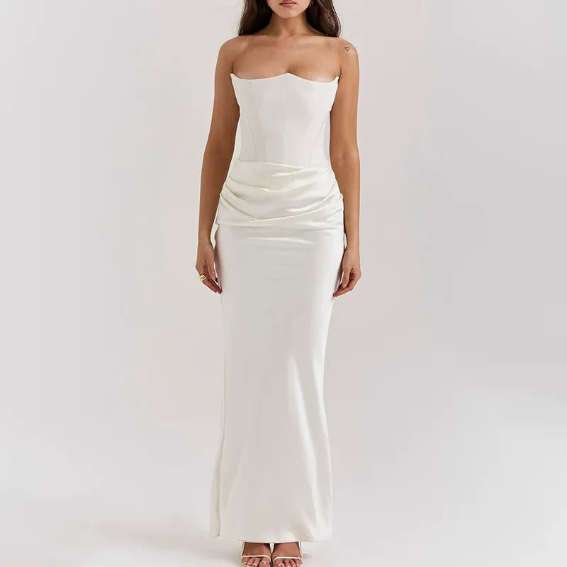 Strapless Bustier Mermaid Gown – Timeless Sophistication