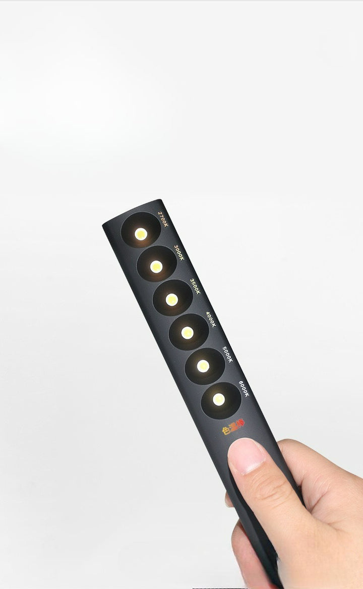Portable Rechargeable Color Temperature Stick – Designer Contrast & Light Meter