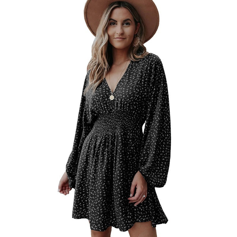Classic V-Neck Dress