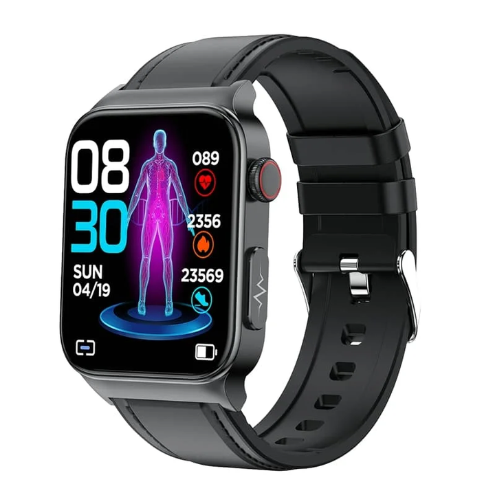 All-in-One Health Smartwatch with ECG, Blood Glucose Monitoring and Fitness Tracking