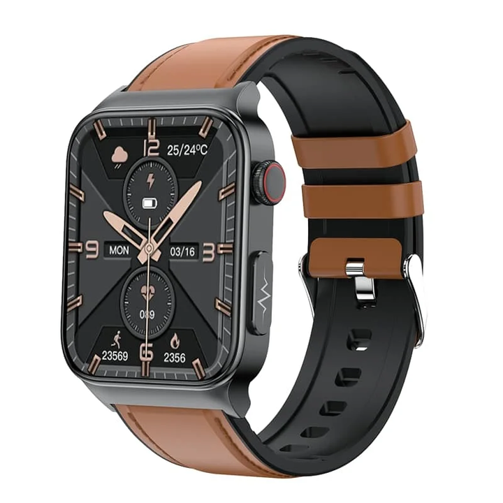 All-in-One Health Smartwatch with ECG, Blood Glucose Monitoring and Fitness Tracking