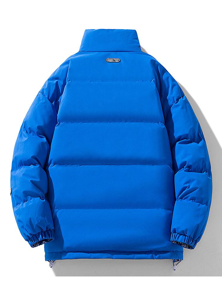 Reversible Paisley Puffer Coat