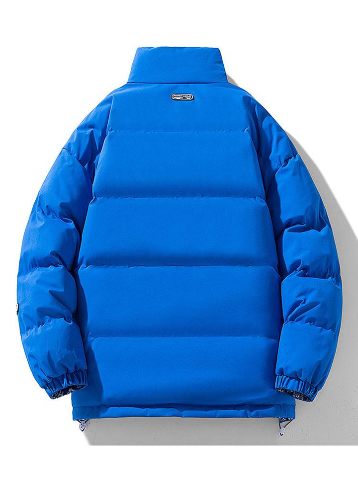 Reversible Paisley Puffer Coat
