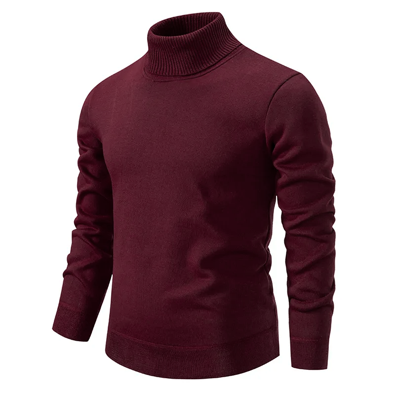 Men's Soft Wool Turtleneck