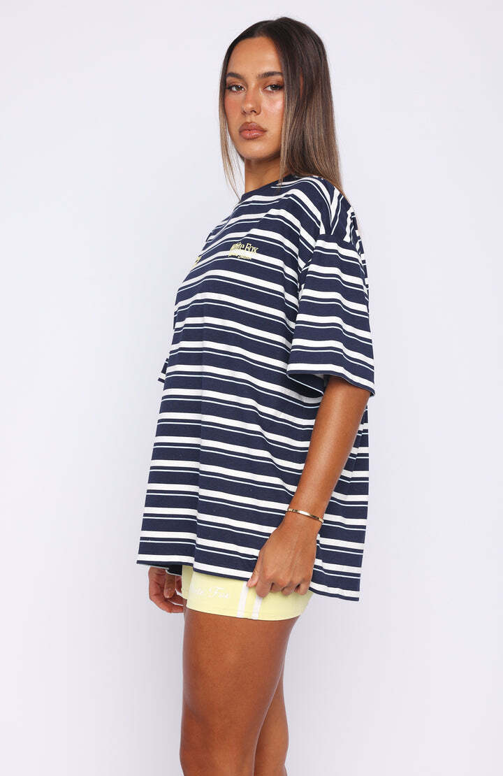 White Fox - Oversize striped Tee