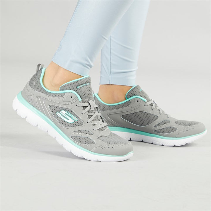 Women’s Summits Suede-Inspired Suited Trainers