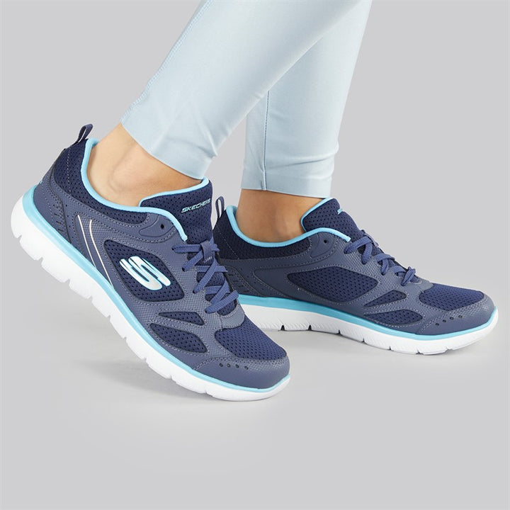 Women’s Summits Suede-Inspired Suited Trainers